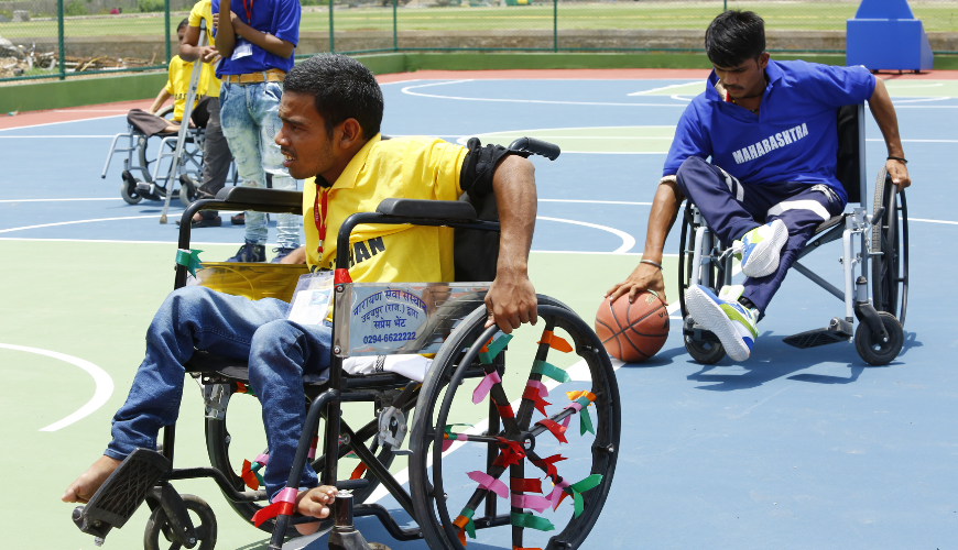 Charity Singapore wheelchair basketball promoting sports for differently-abled