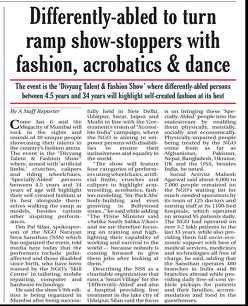 Non profit organization Singapore coverage of inclusive fashion and talent events